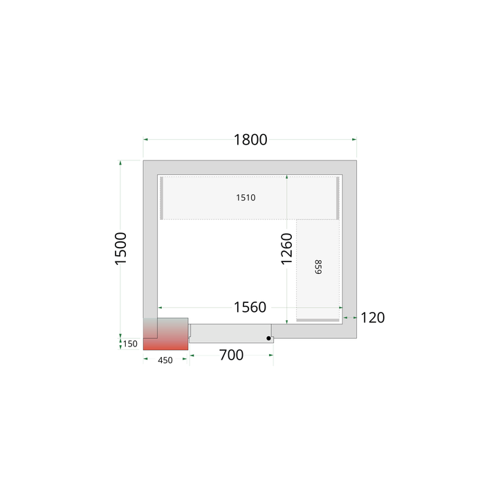 Freezer Room - CRNF1815