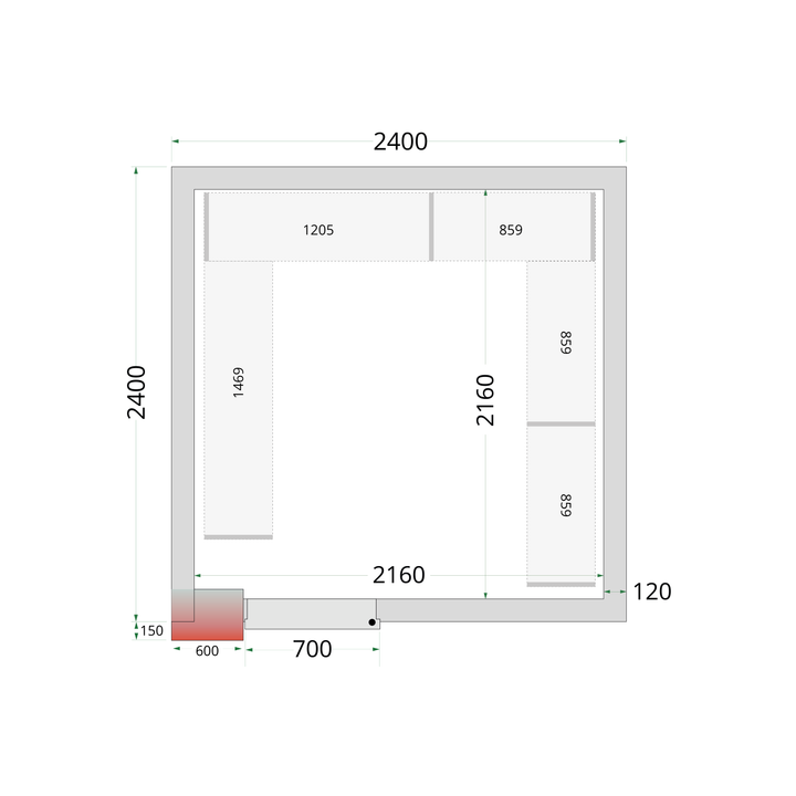 Freezer Room - CRNF2424
