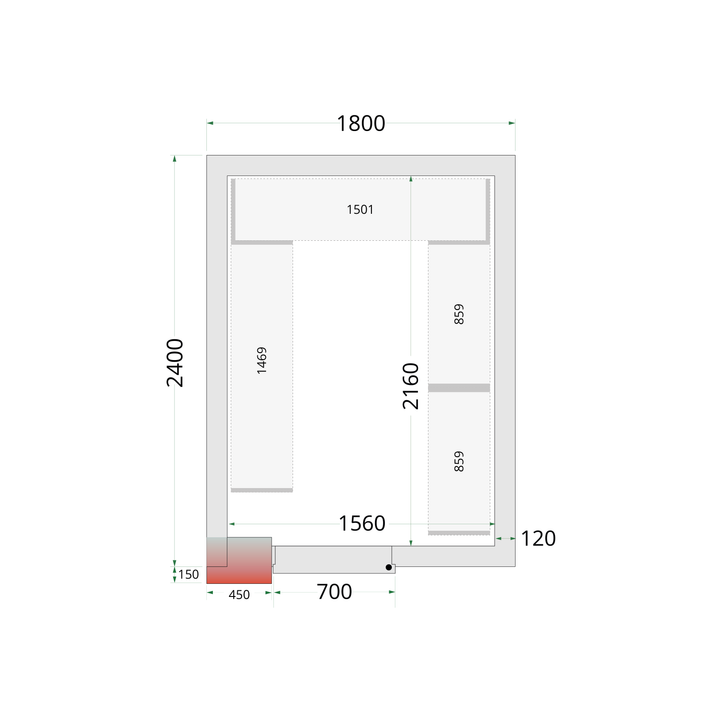 Freezer Room - CRNF1824