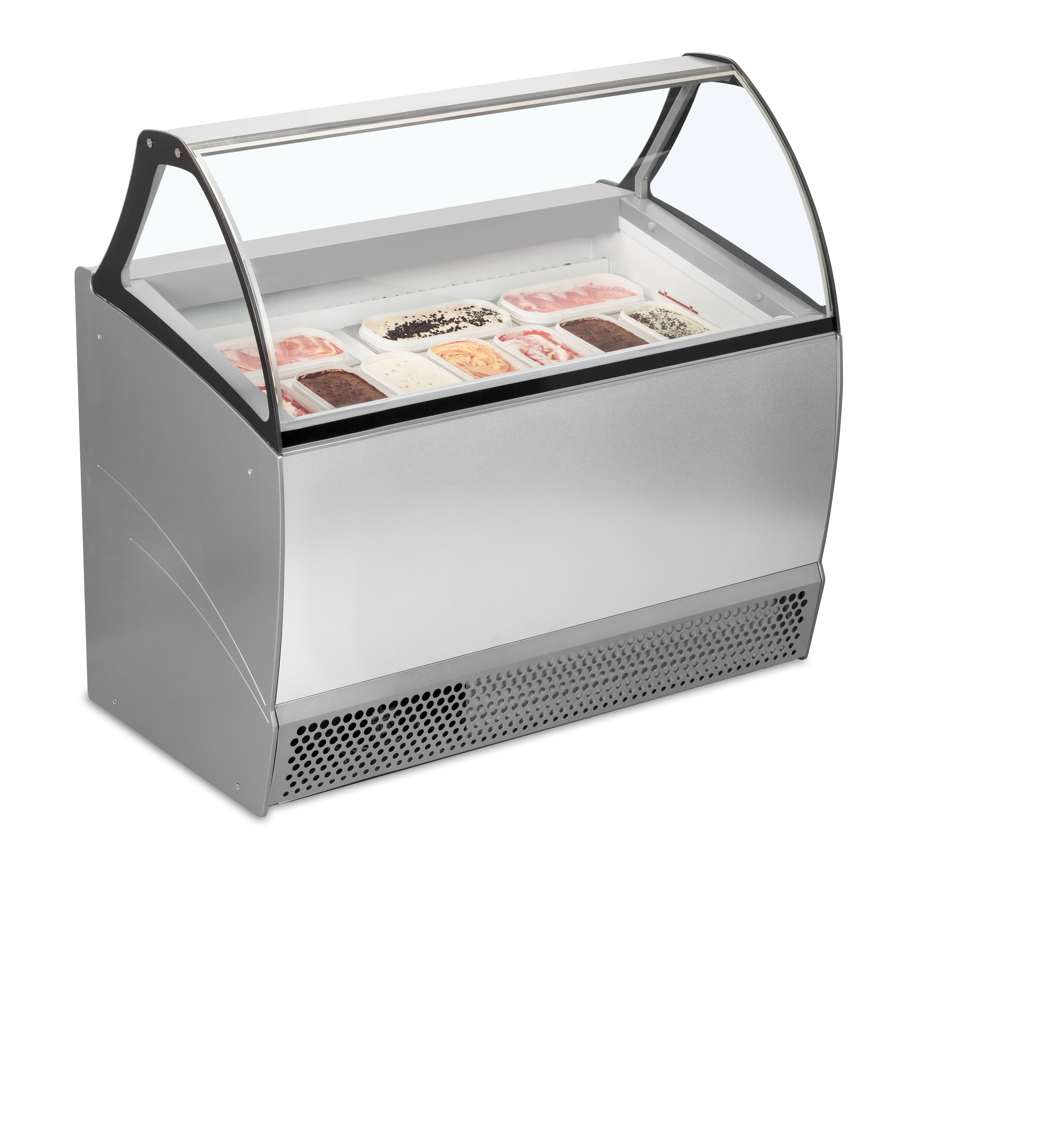 Ventilated Scoop Ice Cream Display - BERMUDA RV10