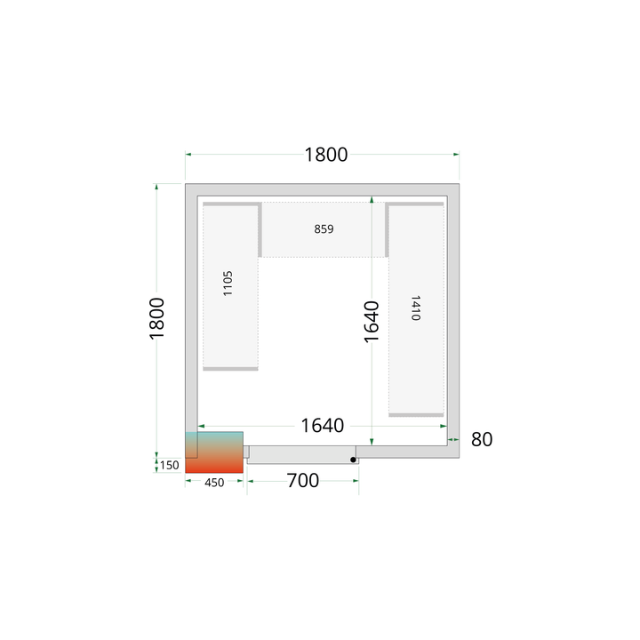 Chiller Room - CRPF1818