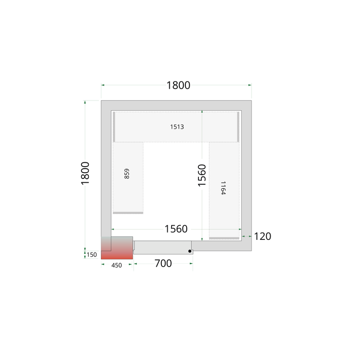 Freezer Room - CRNF1818