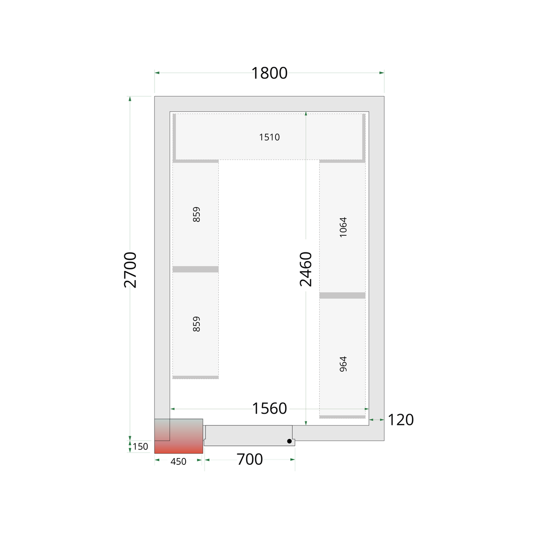 Freezer Room - CRNF1827