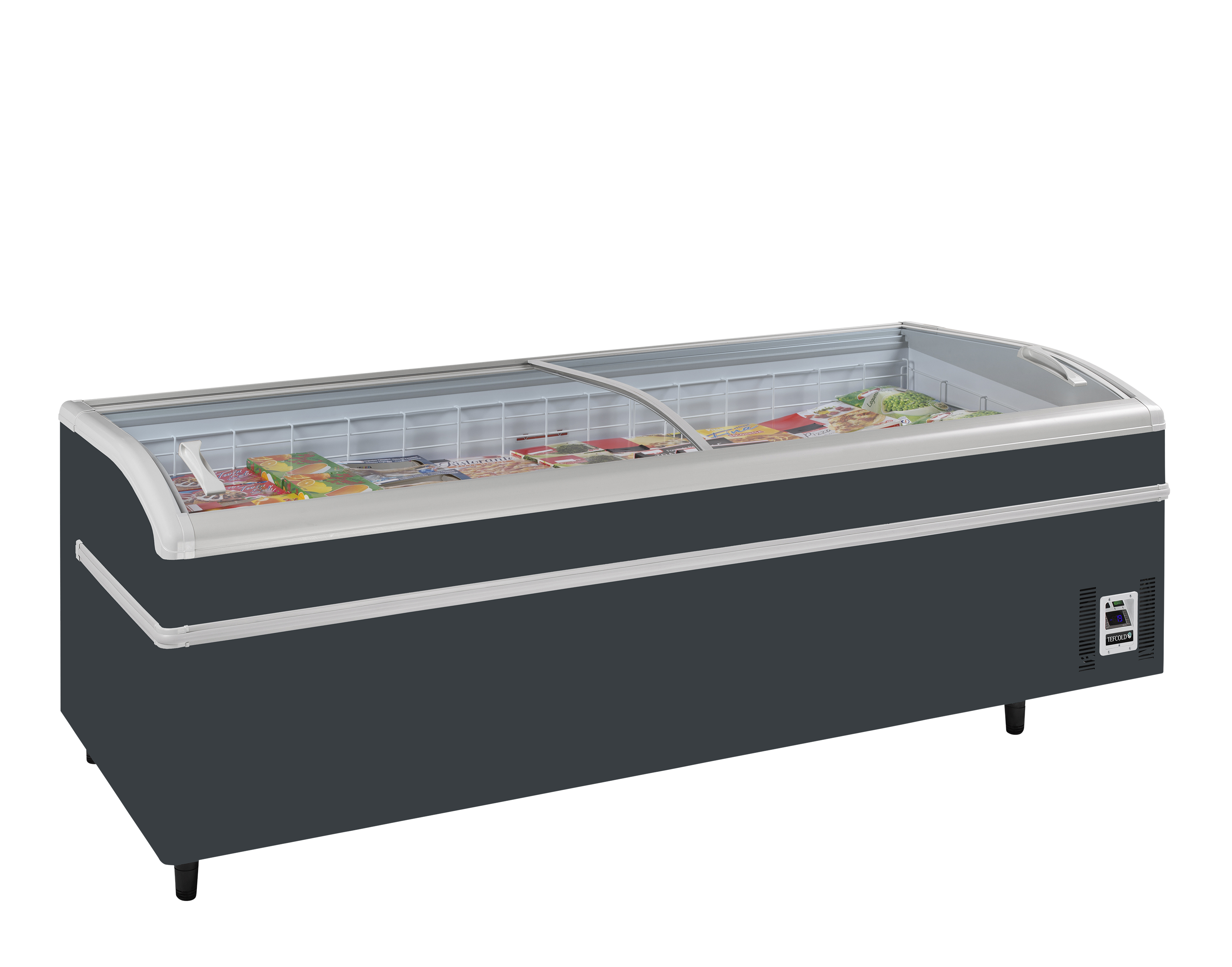 High Vision Supermarket Freezer - SUPER 250DE RAL7016