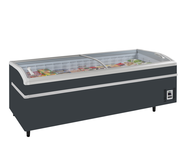 High Vision Supermarket Freezer - SUPER 250DE RAL7016