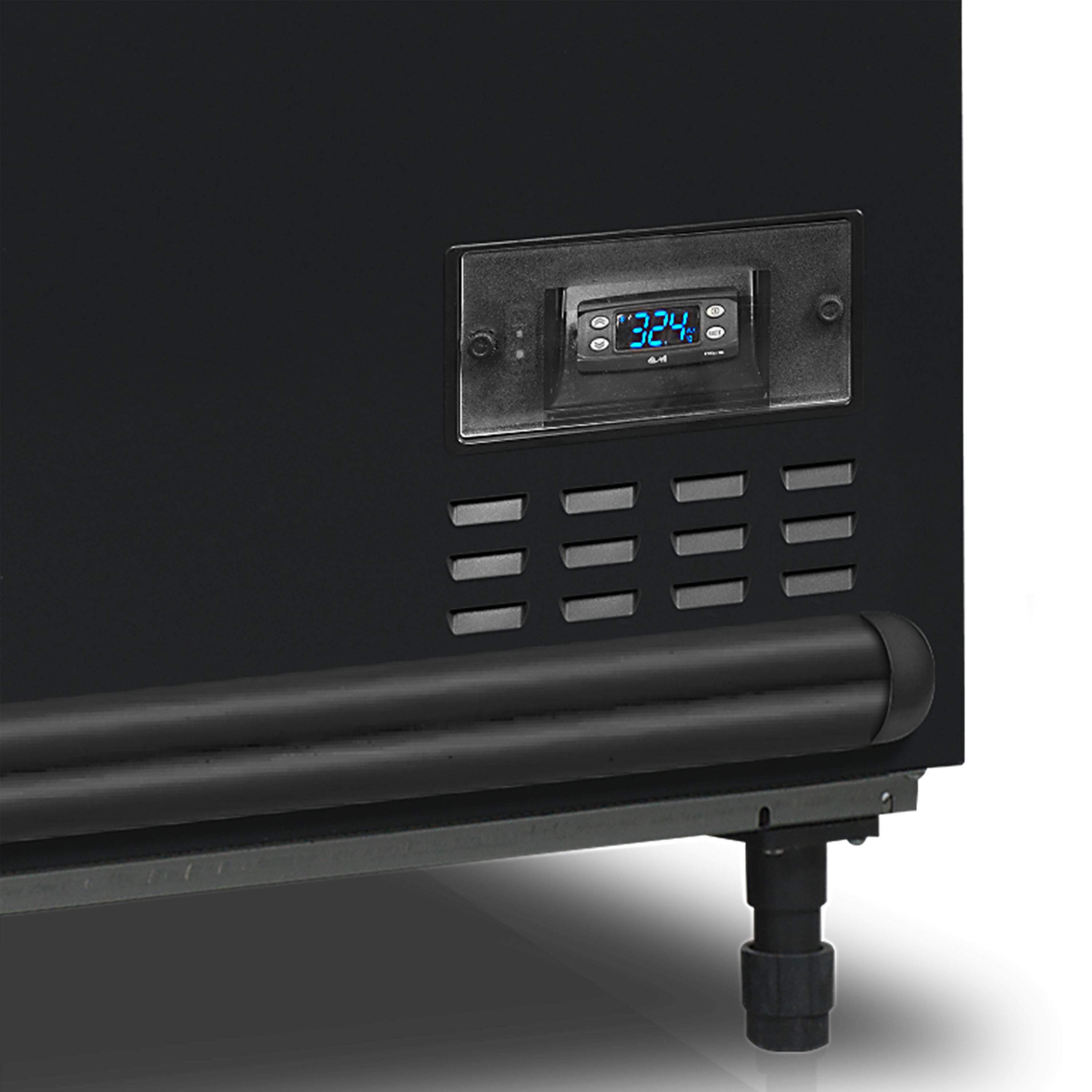 Black Supermarket Cooler / Freezer - SFI145B-CF VS