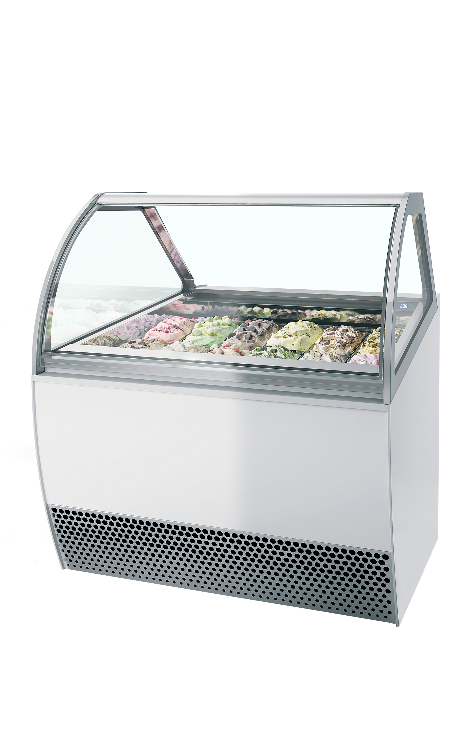 Ventilated Scoop Ice Cream Display - MILLENNIUM LX12