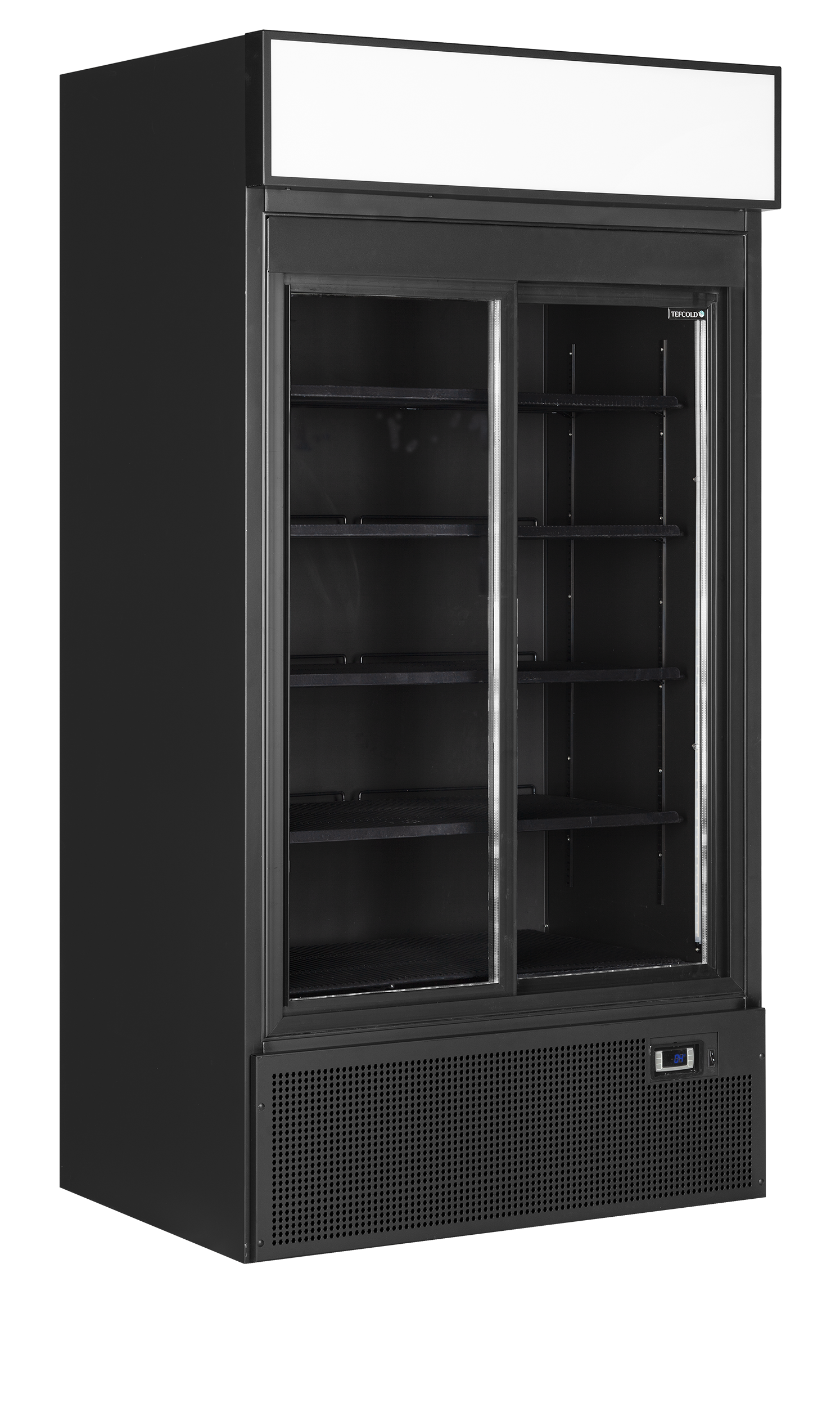 Glass Door Merchandiser - FSC1000S BLACK
