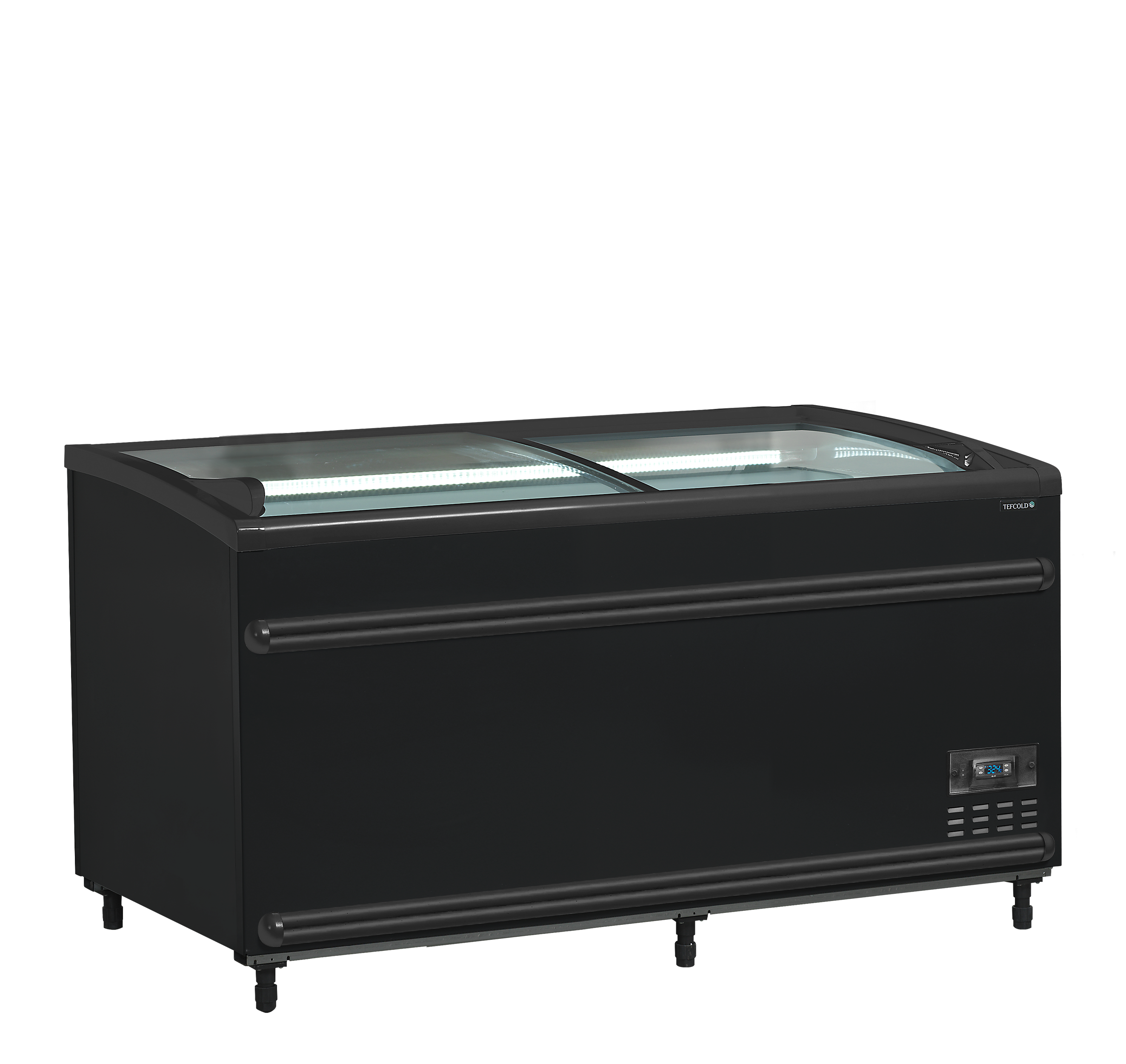 Black Supermarket Cooler / Freezer - SFI145B-CF VS