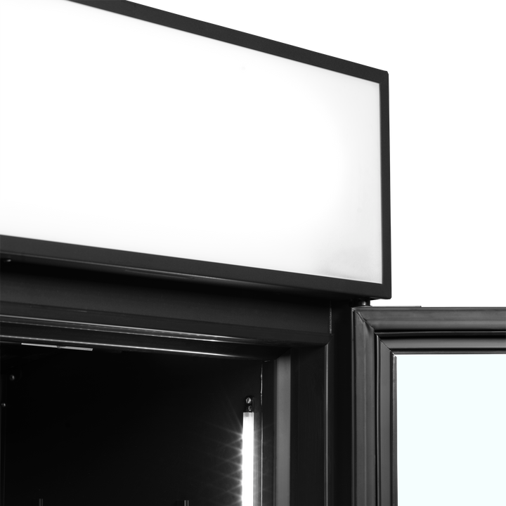 Glass Door Merchandiser - FSC1200H BLACK