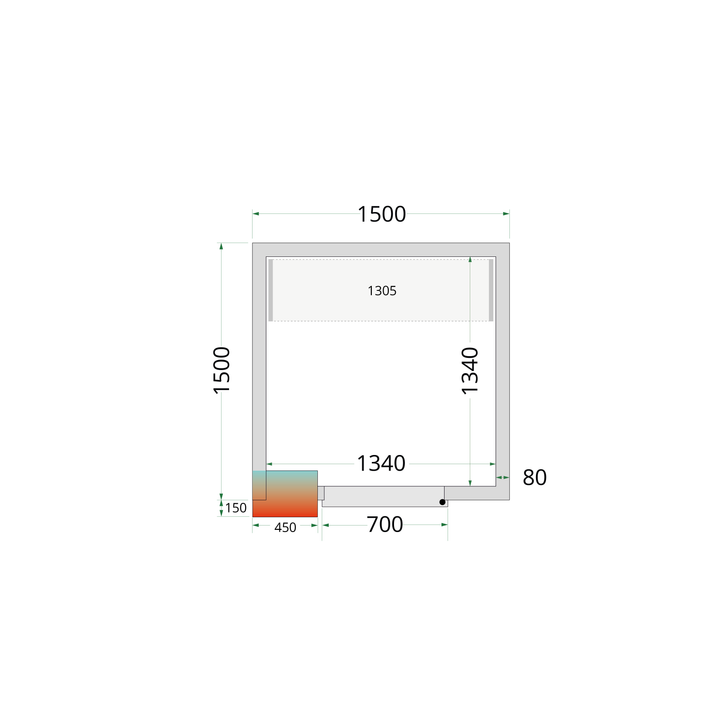 Chiller Room - CRPF1515
