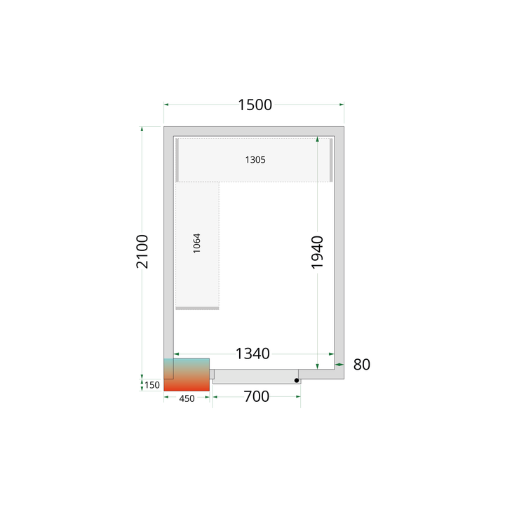 Chiller Room - CRPF1521