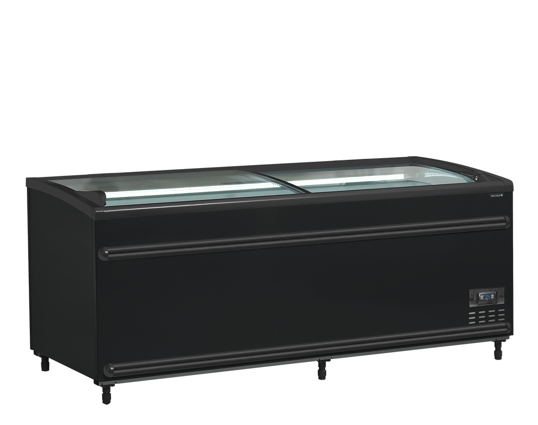 Black Supermarket Chiller / Freezer - SFI185B-CF VS