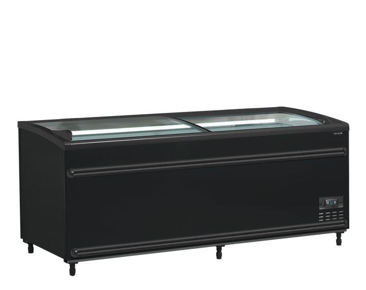 Black Supermarket Chiller / Freezer - SFI185B-CF VS