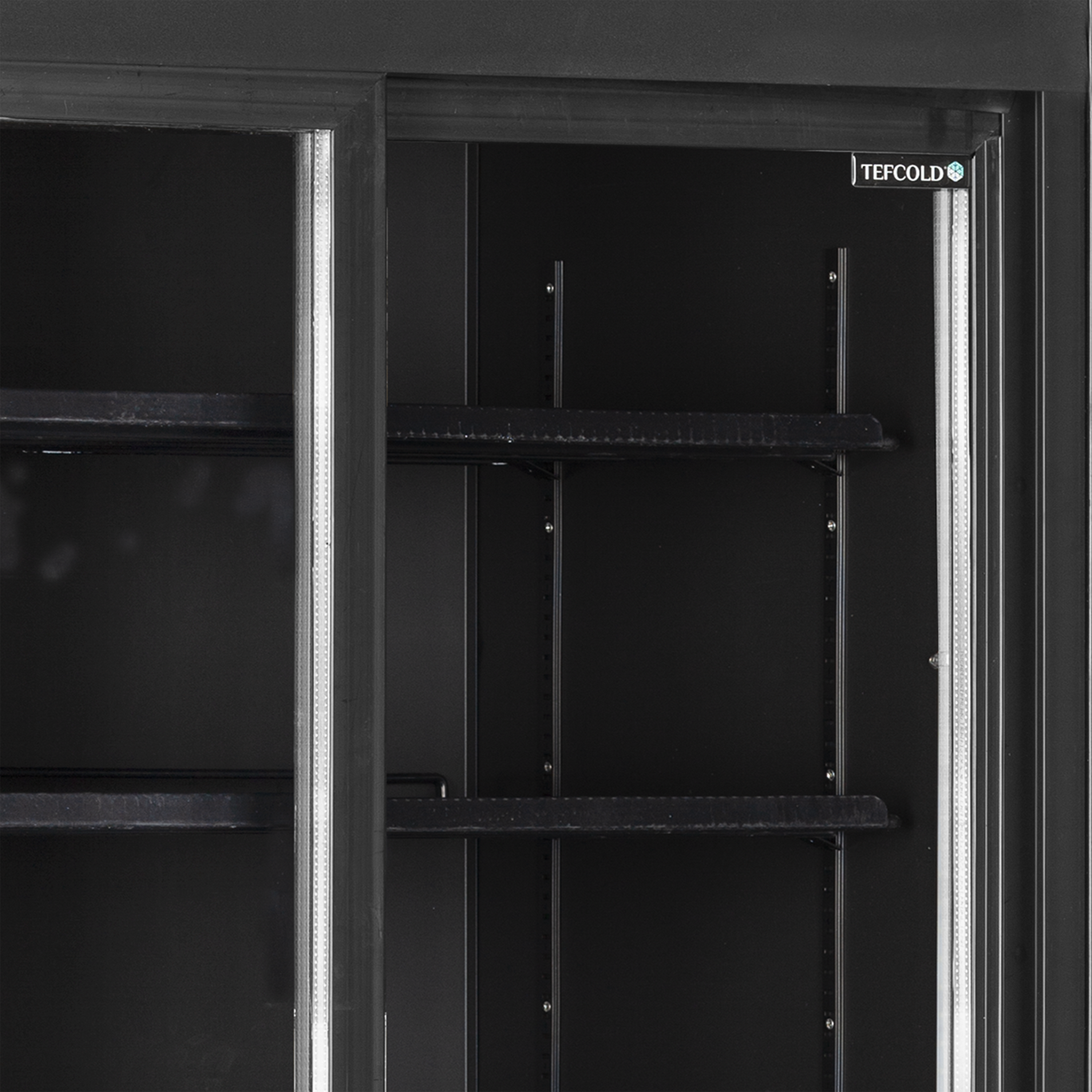 Glass Door Merchandiser - FSC1000S BLACK