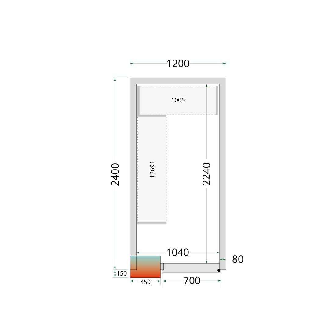 Chiller Room - CRPF1224