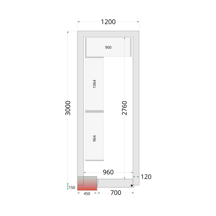 Freezer Room - CRNF1230