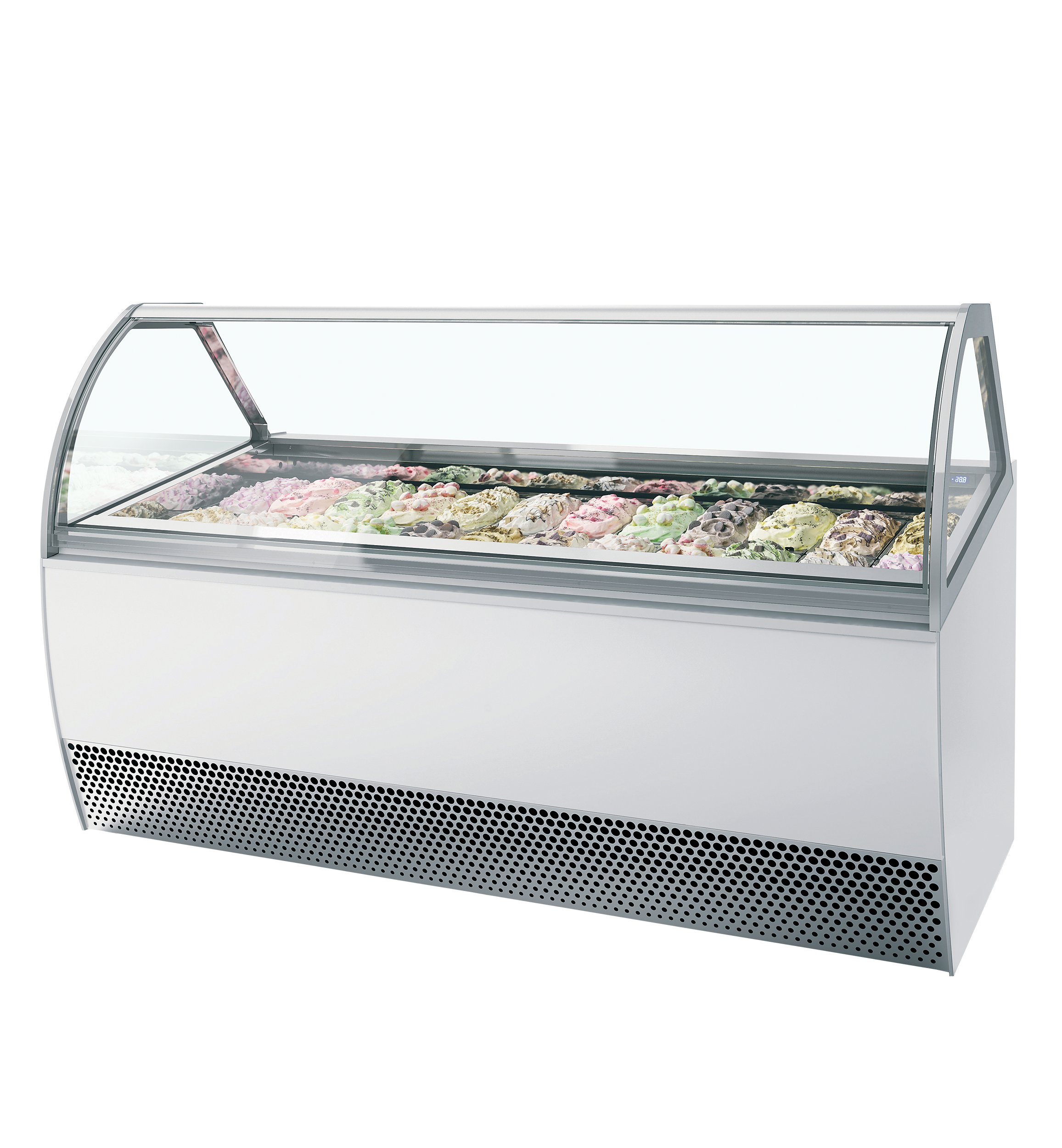 Ventilated Scoop Ice Cream Display - MILLENNIUM LX24