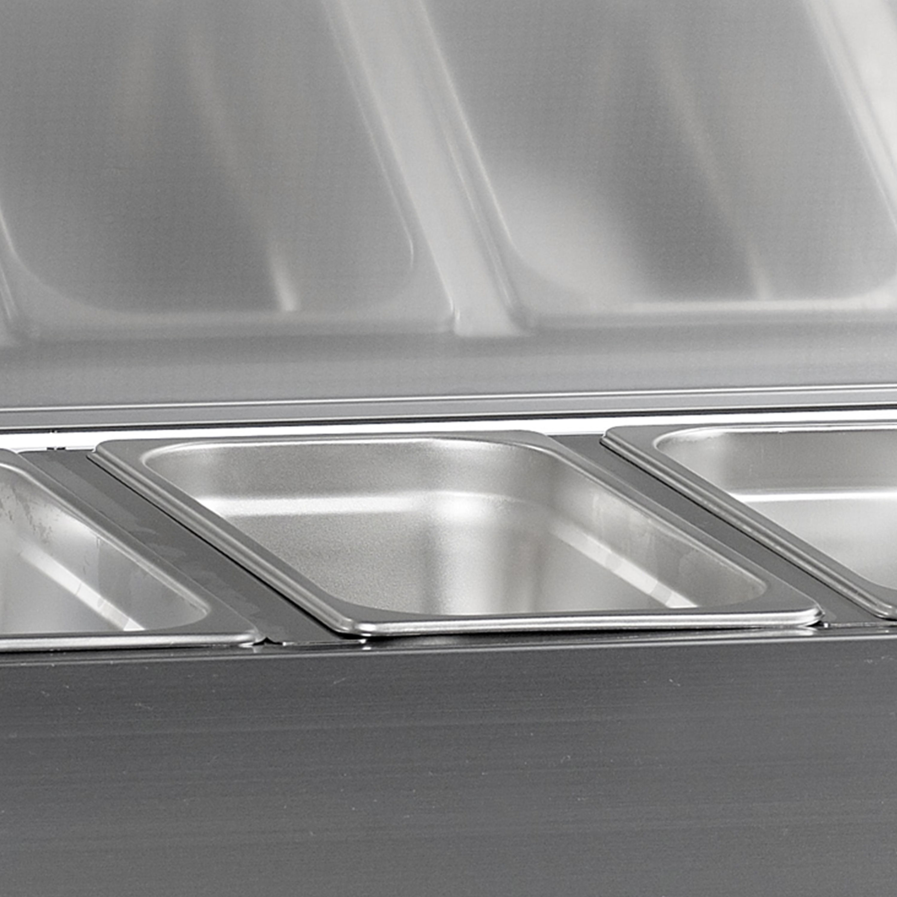 Gastronorm Topping Shelf  With Lid - GVC33-120 S/S