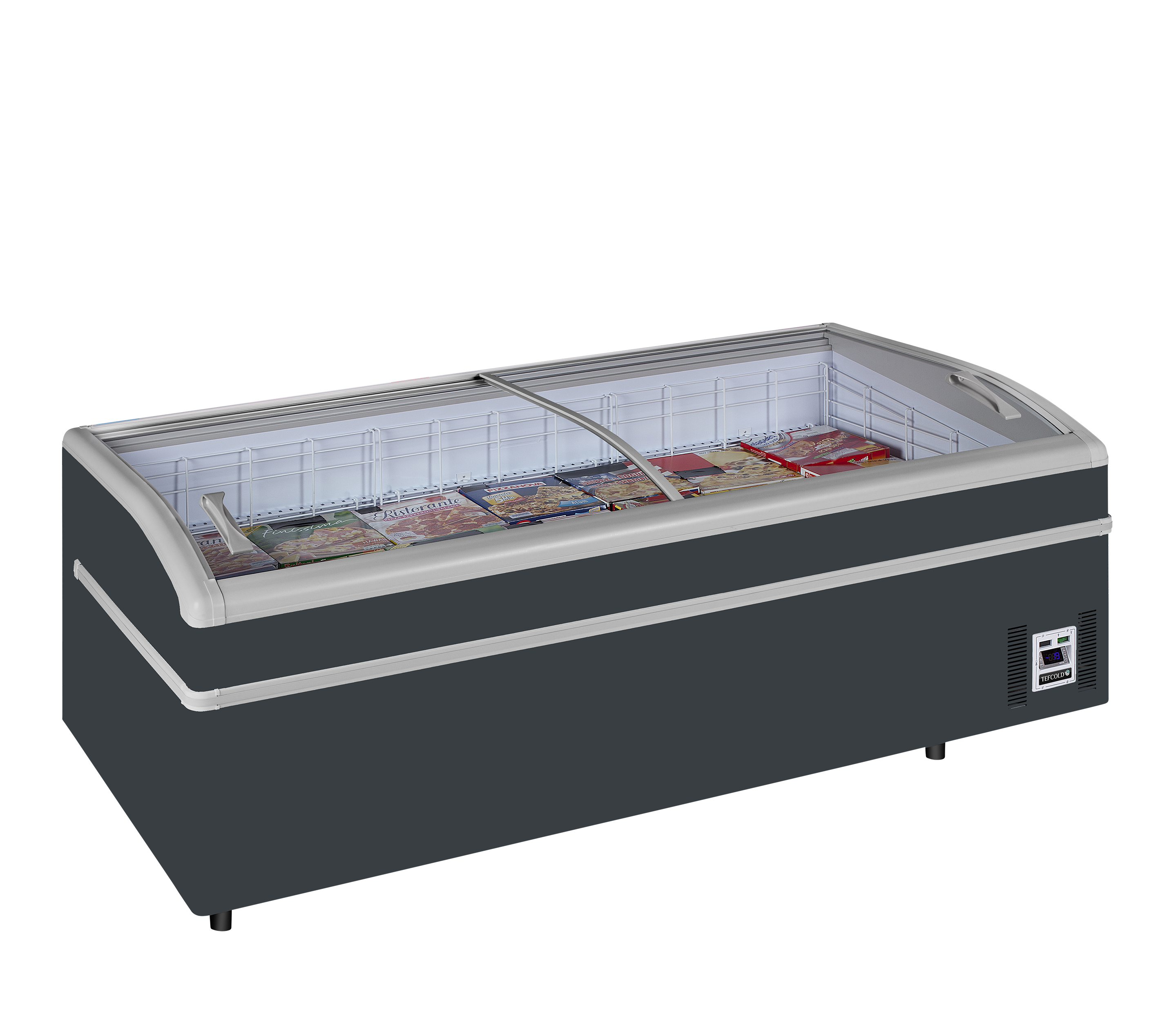 High Vision Supermarket Freezer - SUPER 220DE RAL7016