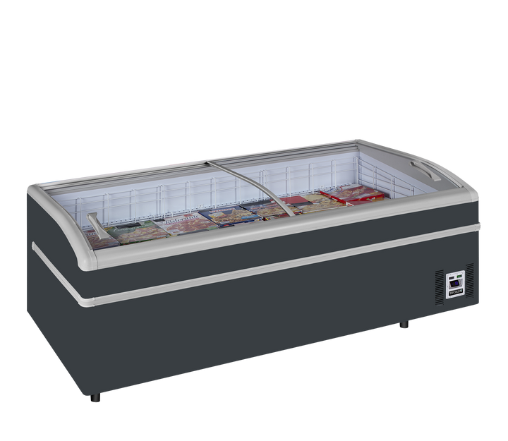 High Vision Supermarket Freezer - SUPER 220DE RAL7016