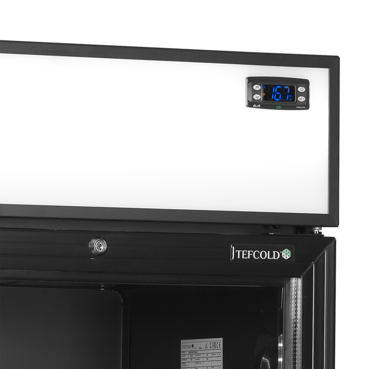 Glass Door Merchandiser - CEV435CP BLACK