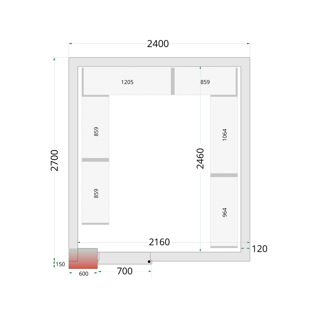 Freezer Room - CRNF2427