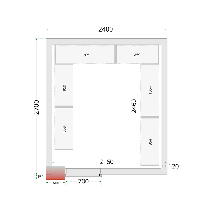 Freezer Room - CRNF2427
