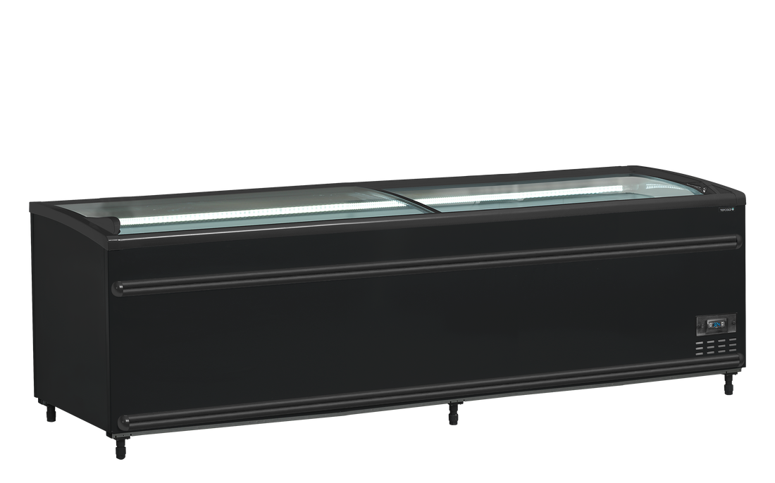 Black Supermarket Chiller / Freezer - SFI250B-CF VS