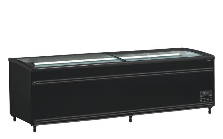 Black Supermarket Chiller / Freezer - SFI250B-CF VS