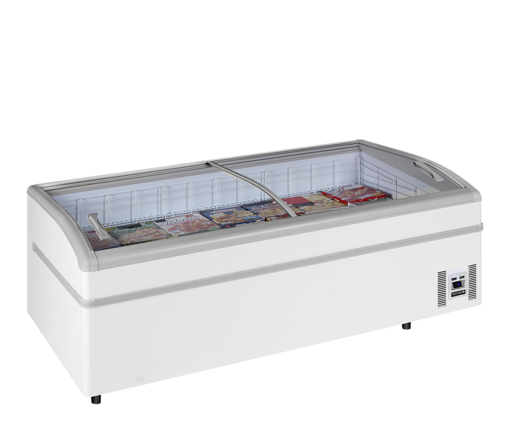 High Vision Supermarket Freezer - SUPER 200DE White