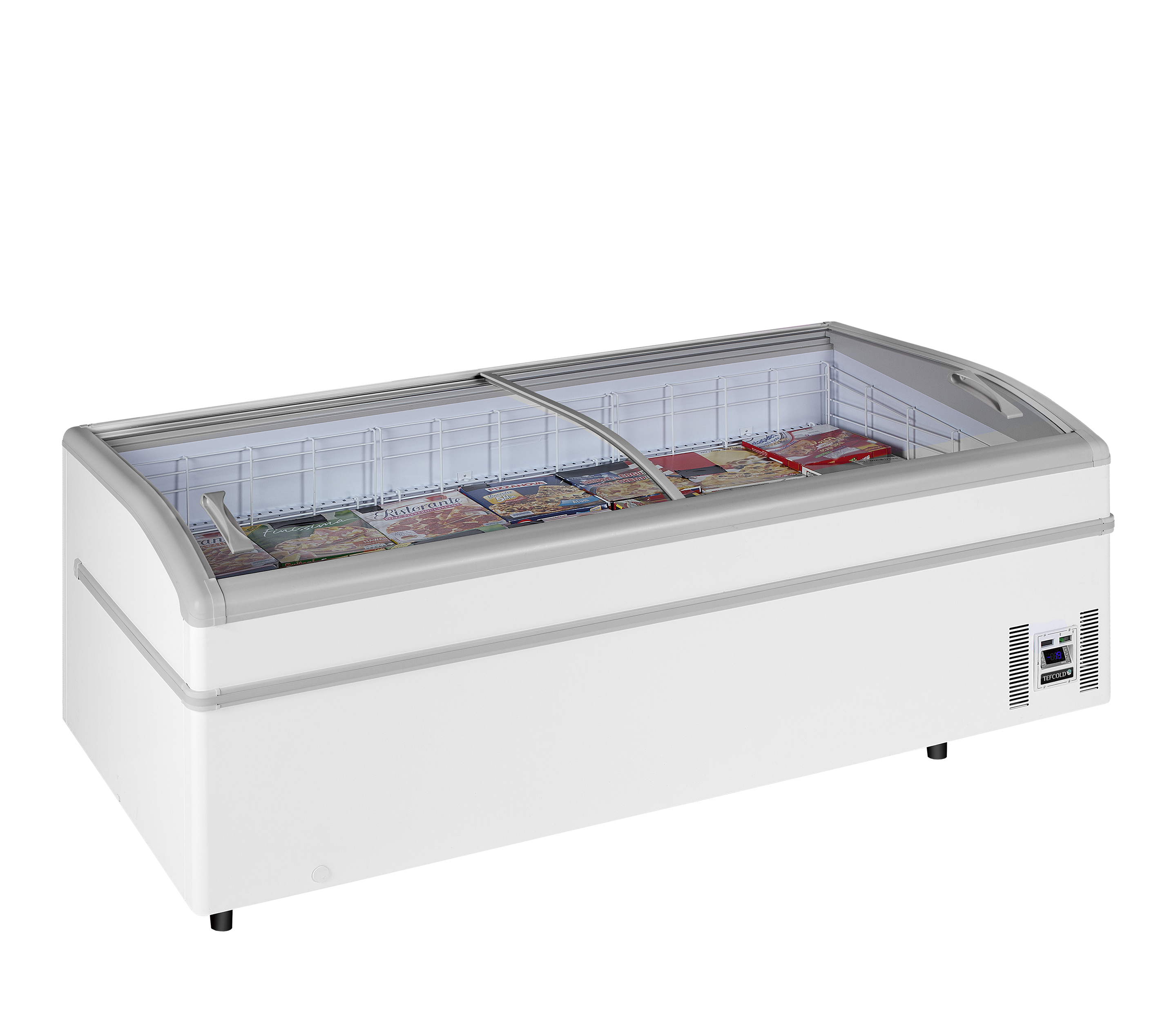 High Vision Supermarket Freezer - SUPER 220DE White