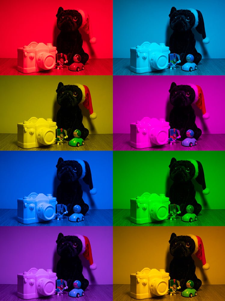 Sample of various modes on Holiday 5m Smart RGB LED Strip Light 150 LEDs SMD5050 DC12V IP20 25W 2A Adaptor Wi-Fi Alexa Google Assistant Music with Remote controler