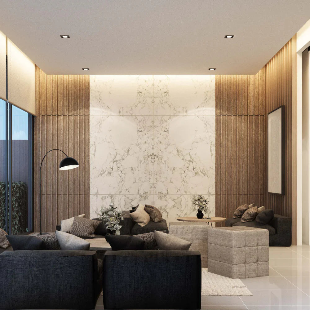 Curved Arc Floor Lamp with Rotatable Dome Shade in Black 4