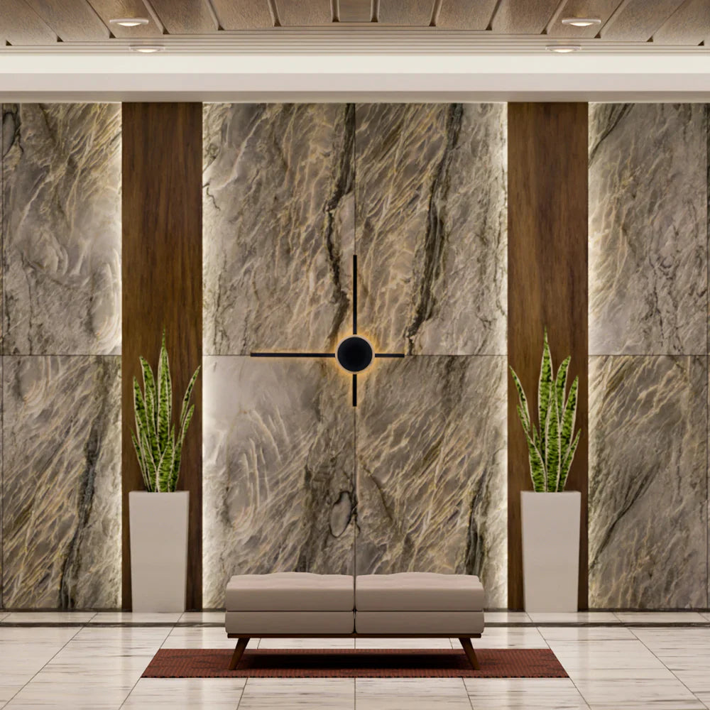 Dual-Function Radiant LED Light Wall or Ceiling Light 6