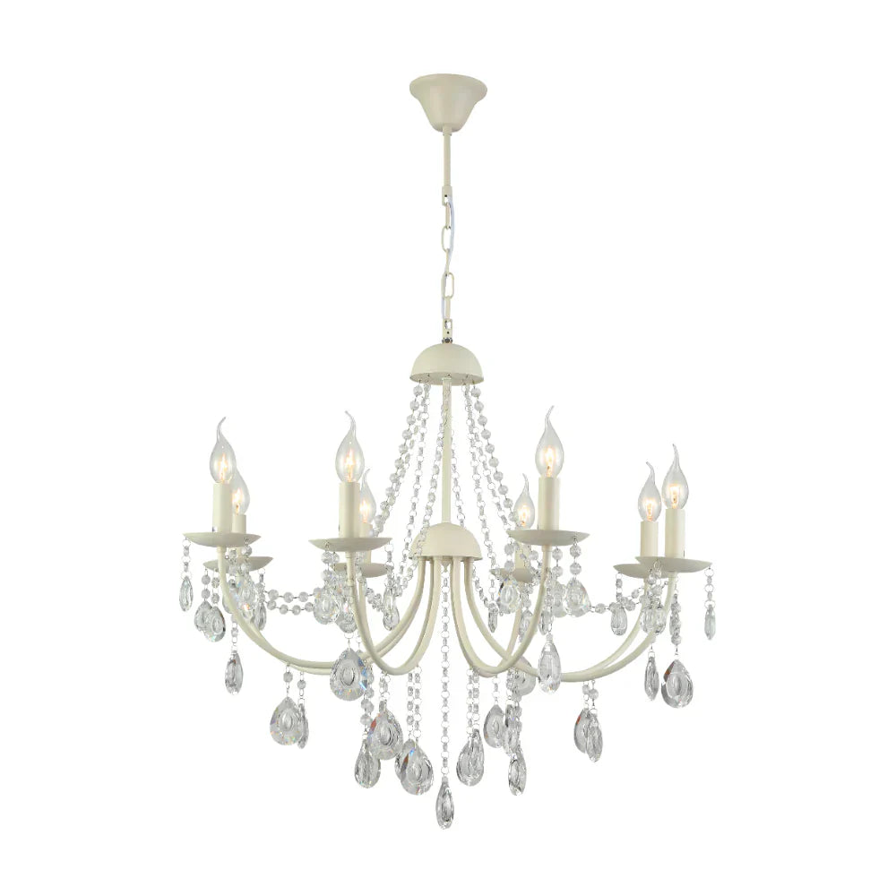 Main image of Elegant Cascade Waterfall Crystal Chandelier Ceiling Light | TEKLED 159-17967