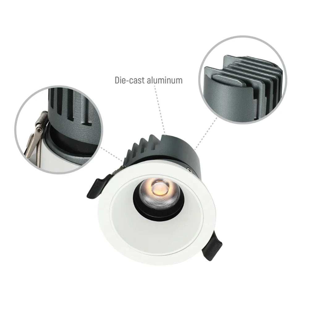 Elite Adjustable COB LED Downlight 10W 31
