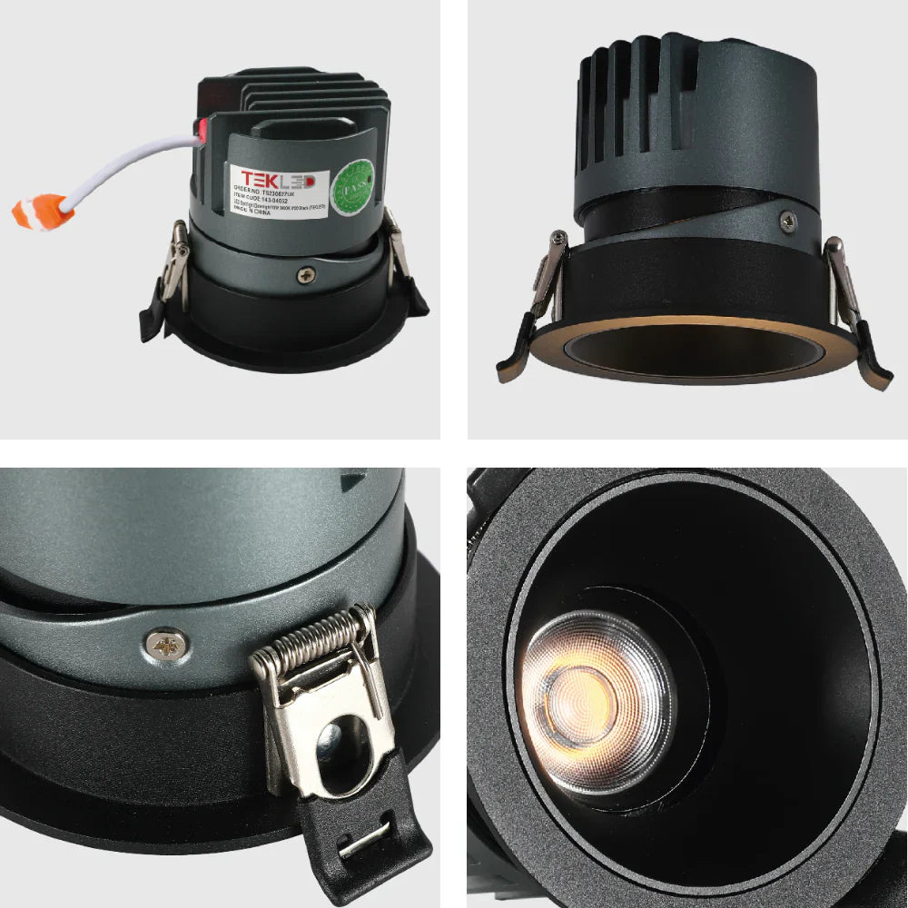 Elite Adjustable COB LED Downlight 10W 39