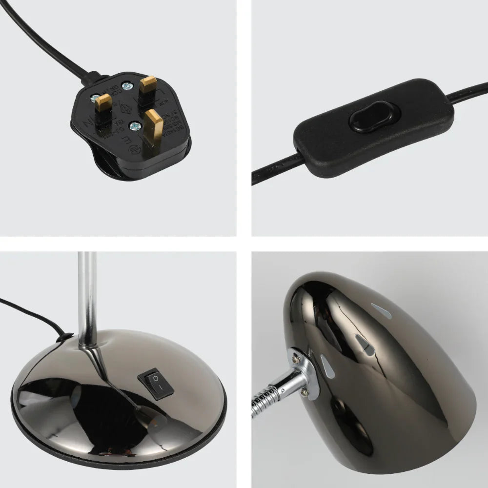 Flex Neck Metal Desk Lamp 20