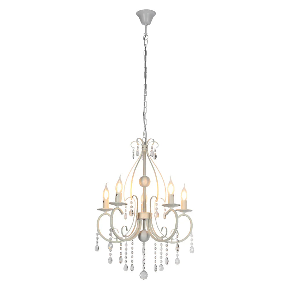Main image of Gallardos Minimal Chandelier Ceiling Light with Crystal Beads | TEKLED 152-171802