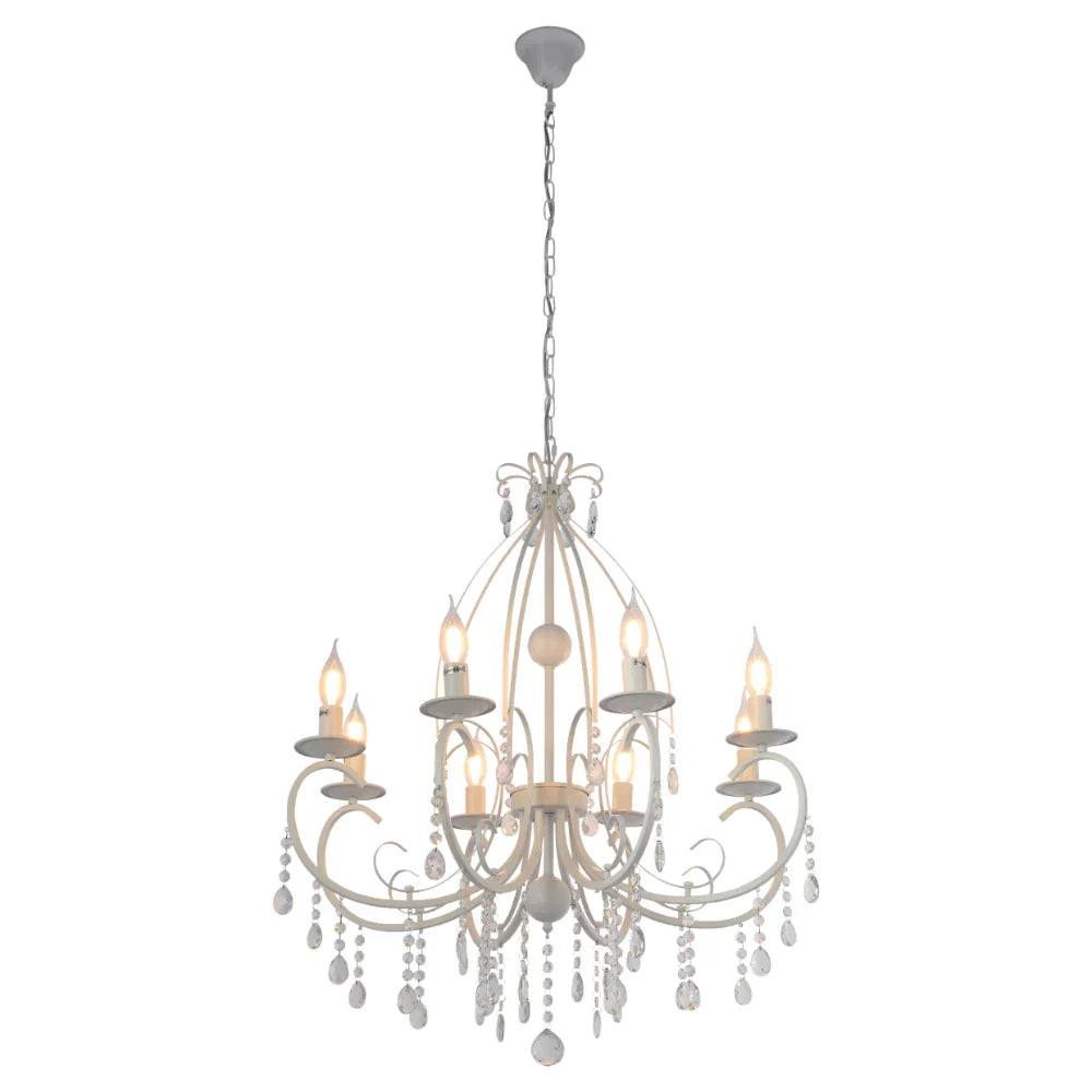 Main image of Gallardos Minimal Chandelier Ceiling Light with Crystal Beads | TEKLED 152-171804