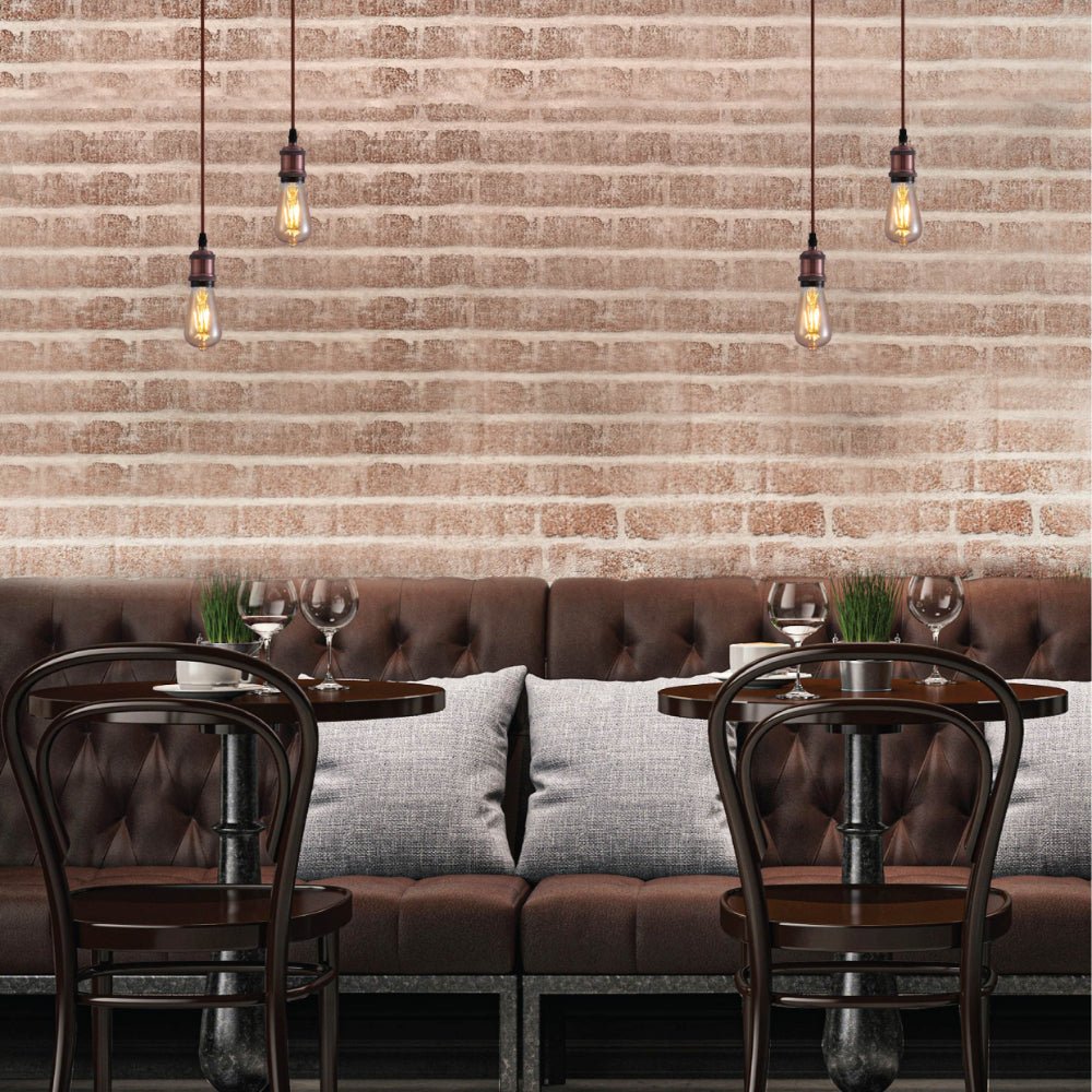 Indoor usage of Vintage Industrial Retro Basic Pendant Ceiling Light E27 Antique Red Bronze Gold Nickel   | TEKLED 150-19008