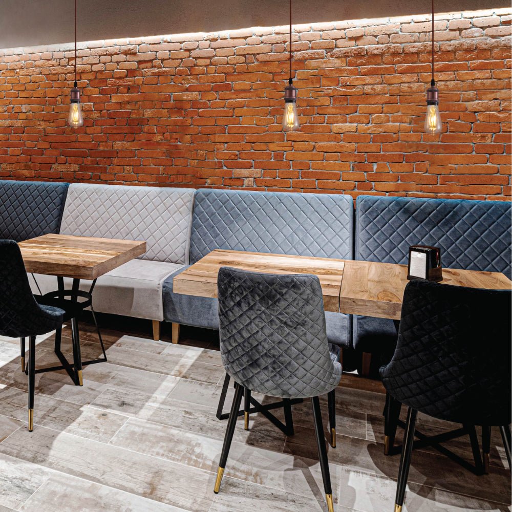 Interior application of Vintage Industrial Retro Basic Pendant Ceiling Light E27 Antique Red Bronze Gold Nickel   | TEKLED 150-19008