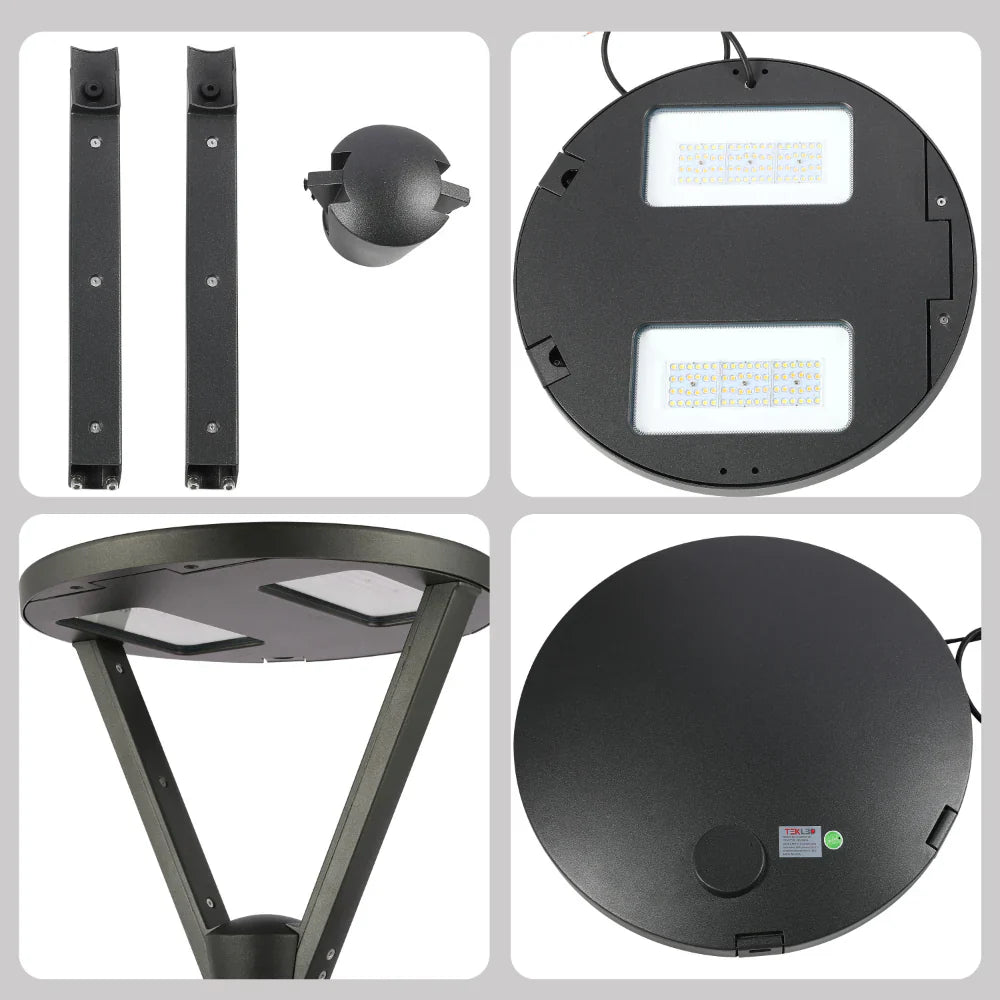 LED Pathway Garden Lamp Post Top Light 60W 3CCT 14