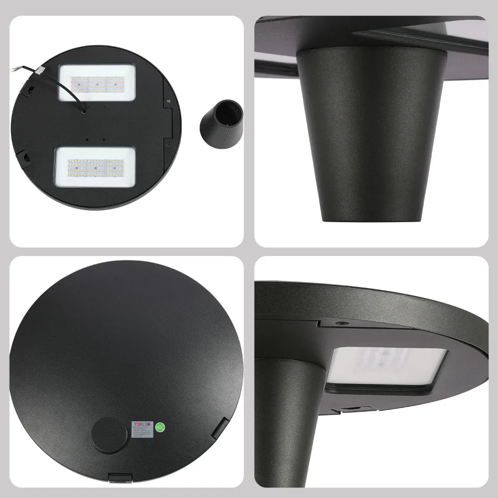 LED Pathway Garden Lamp Post Top Light 60W 3CCT 15