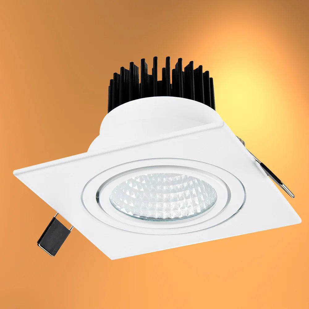 LED Tilt Recessed Rectangle Downlight IP20 CRI90 27