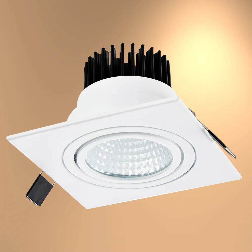 LED Tilt Recessed Rectangle Downlight IP20 CRI90 28