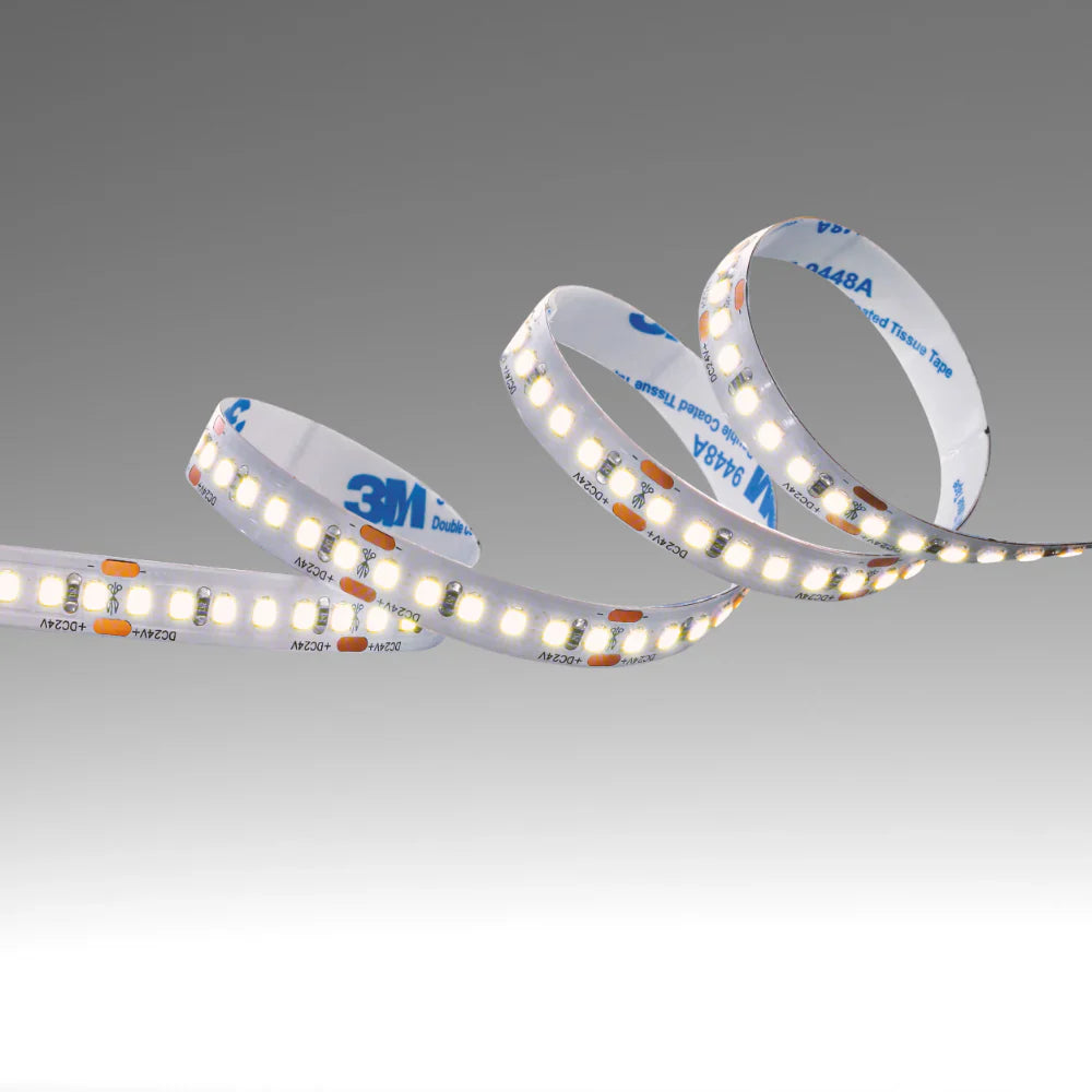 LED Strip Light 180pcs 2835 LED 10W 2A 24Vdc 10mm 5m IP20 13