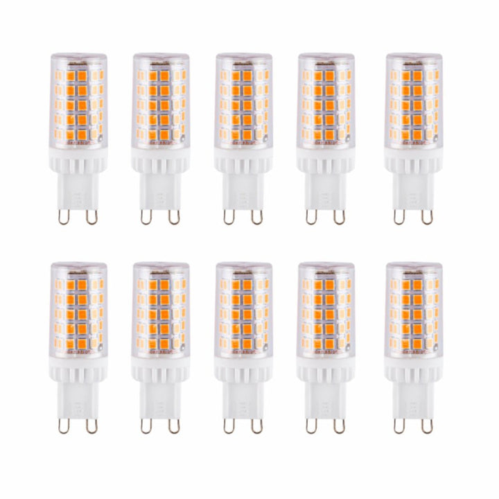Main image of LED Capsule Bulb G9 Snap Fix 4.8W 500lm 3000K Warm White Pack of 10 | TEKLED 526-010952