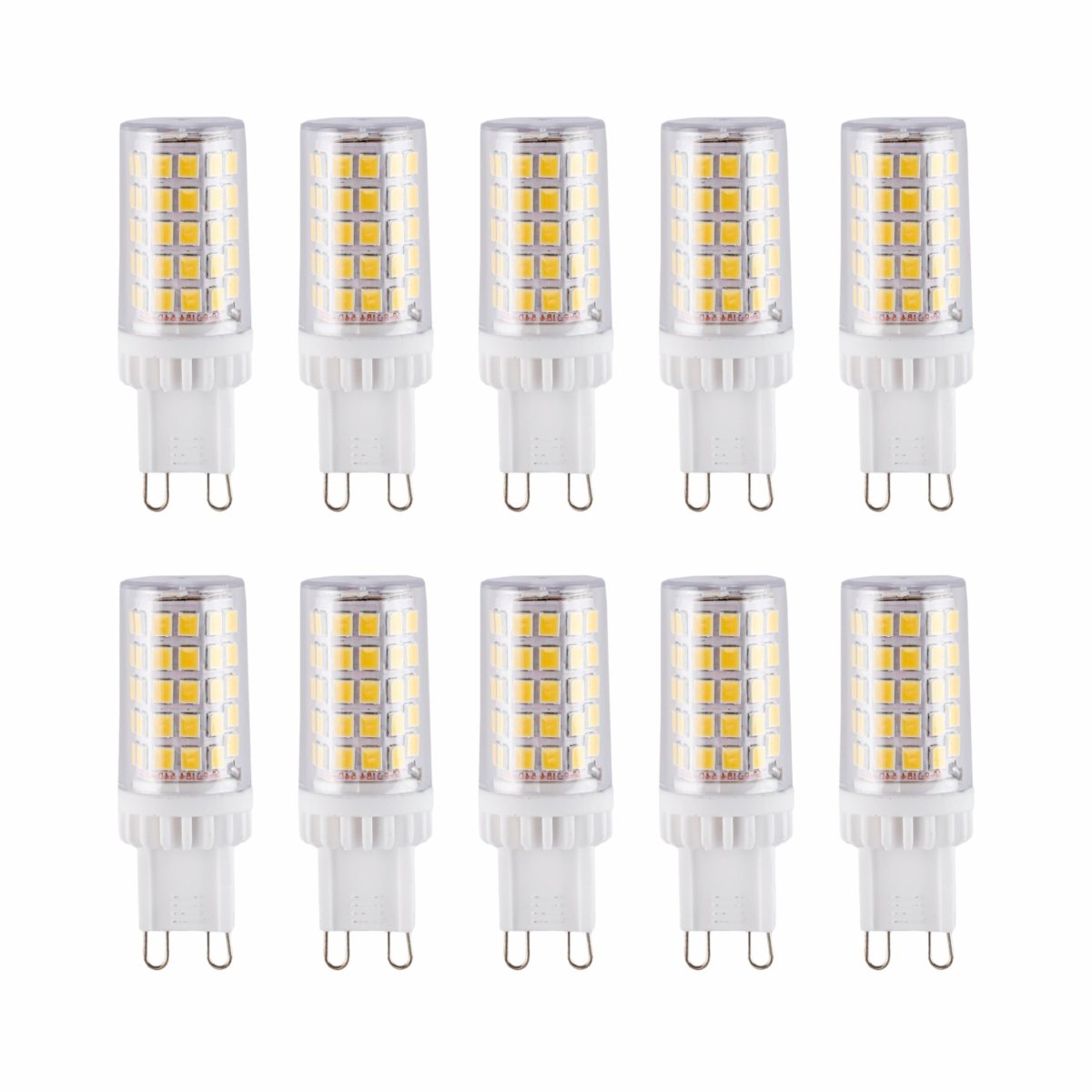 Main image of LED Capsule Bulb G9 Snap Fix 4.8W 500lm 6000K Cool Daylight Pack of 10 | TEKLED 526-010954